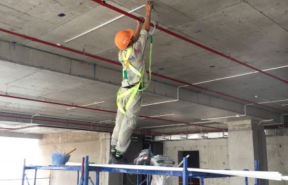 Cập nhật tiến độ thi công Cơ điện dự án MB Grand Tower tuần 24